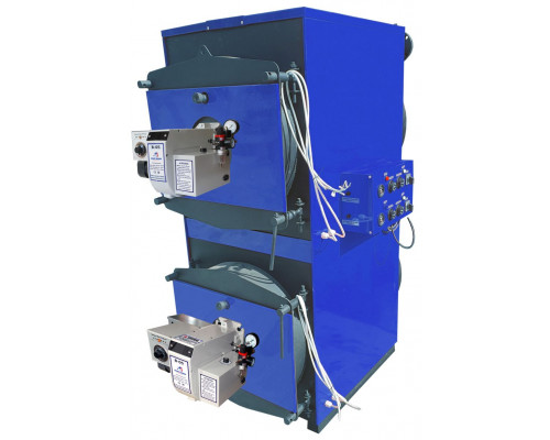 Двухтопочный котел на отработанном масле Ecoheat M 100 TWIN