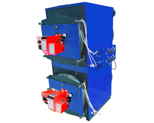 Двухтопочный котел на отработанном масле Ecoheat M 1000 TWIN