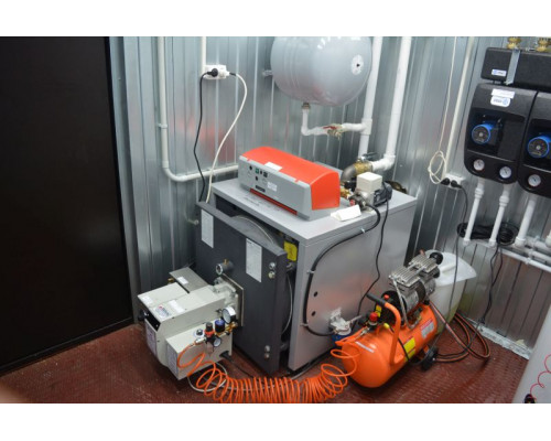 Модульная котельная на отработанном масле Ecoheat 100-SMBK