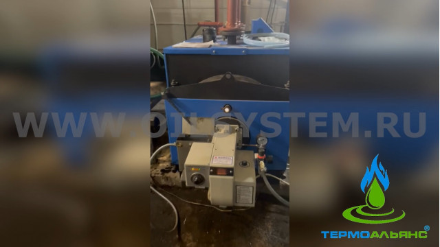 Котел на отработанном масле Ecoheat M 150 и станция очистки топлива Ecoheat SPF