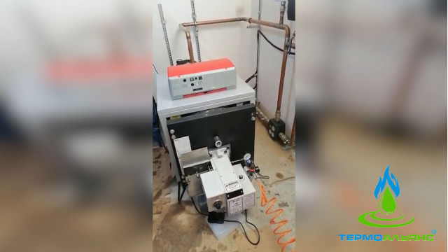 Smart Burner: на отработанном масле и на дизтопливе.