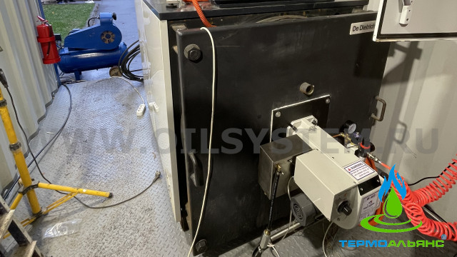 Горелка на отработке 600 кВт Smart Burner B-60 в модульной котельной